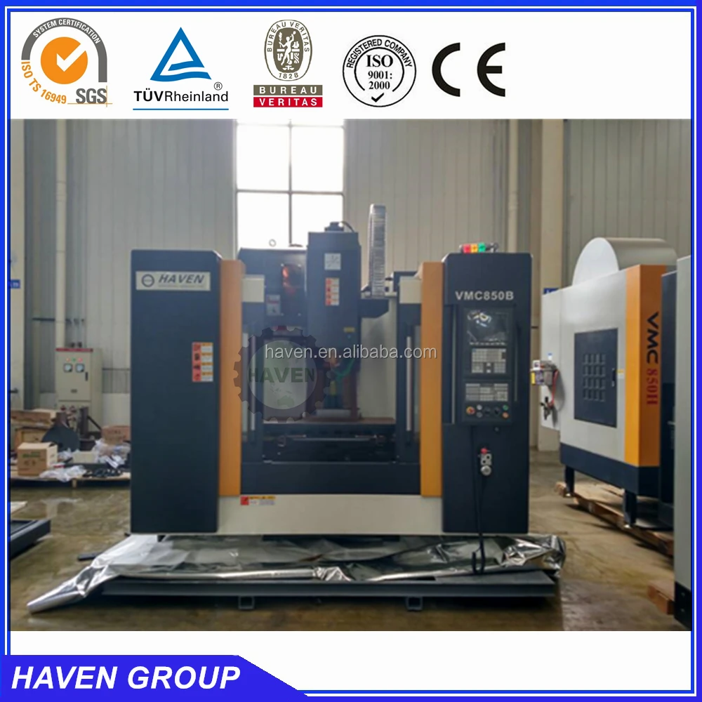 VMC850B cnc lathe vertical machining and turning machine center