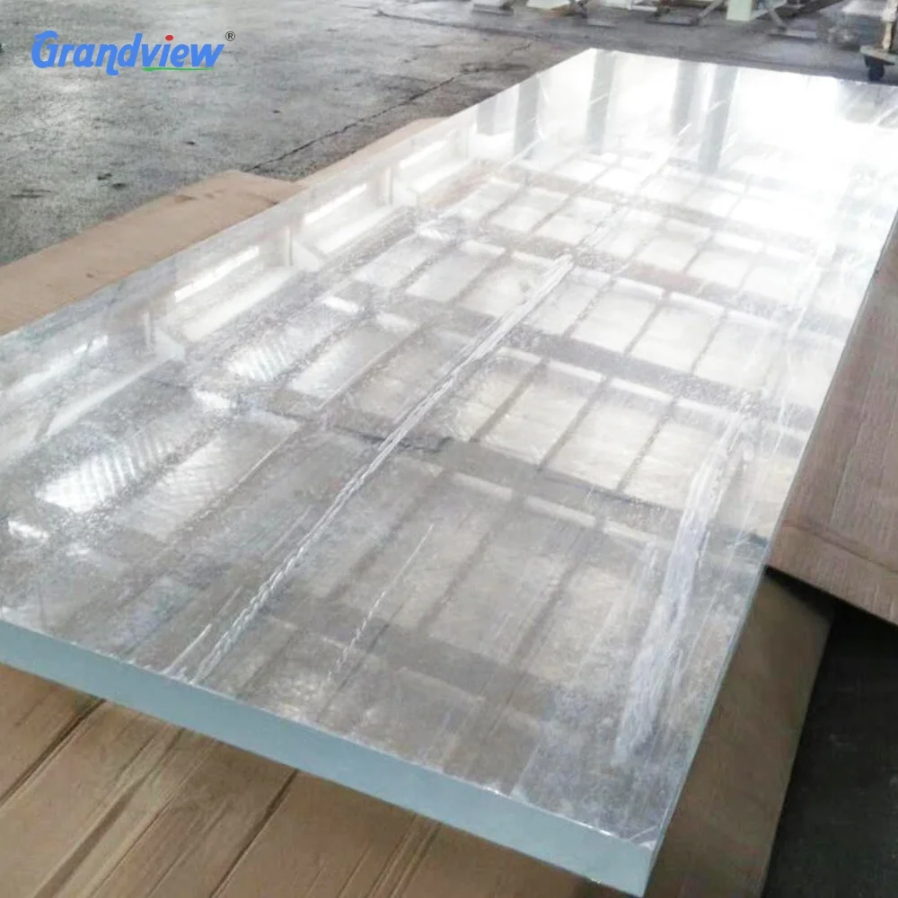 cast plexiglass sheet 100% new material factory price clear acrylic 20mm