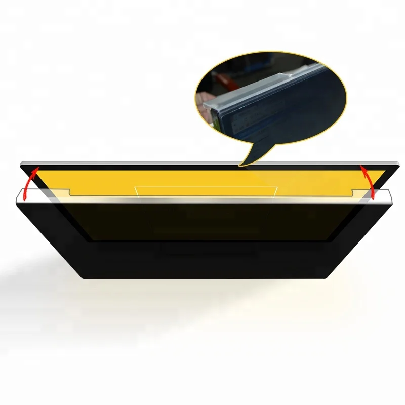 Acrylic Hanging Type 560*360mm Privacy Filter 25 Degrees Privacy Screen Filter Monitor Screen Guard