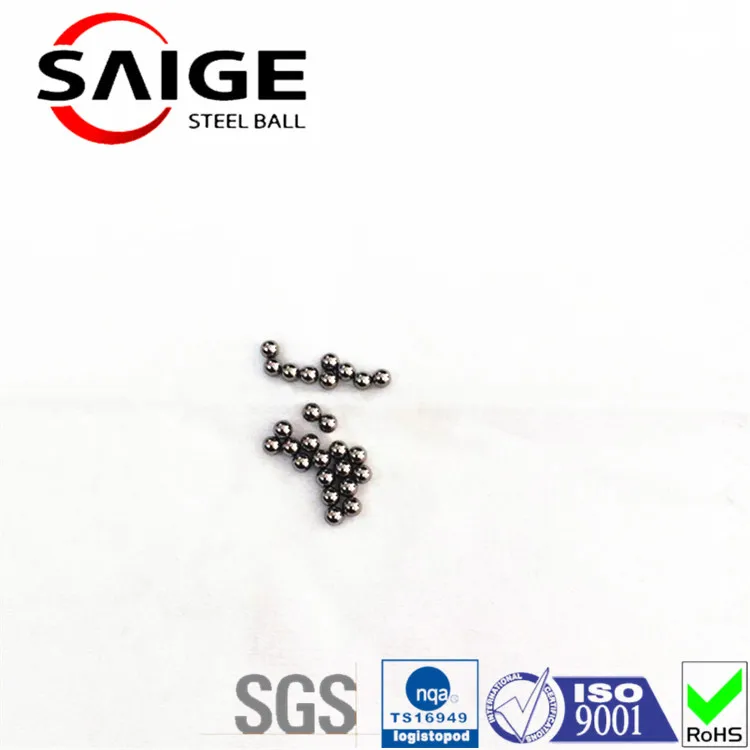6.35mm high Cr aisi 52100 chrome steel ball bearing for sale G10