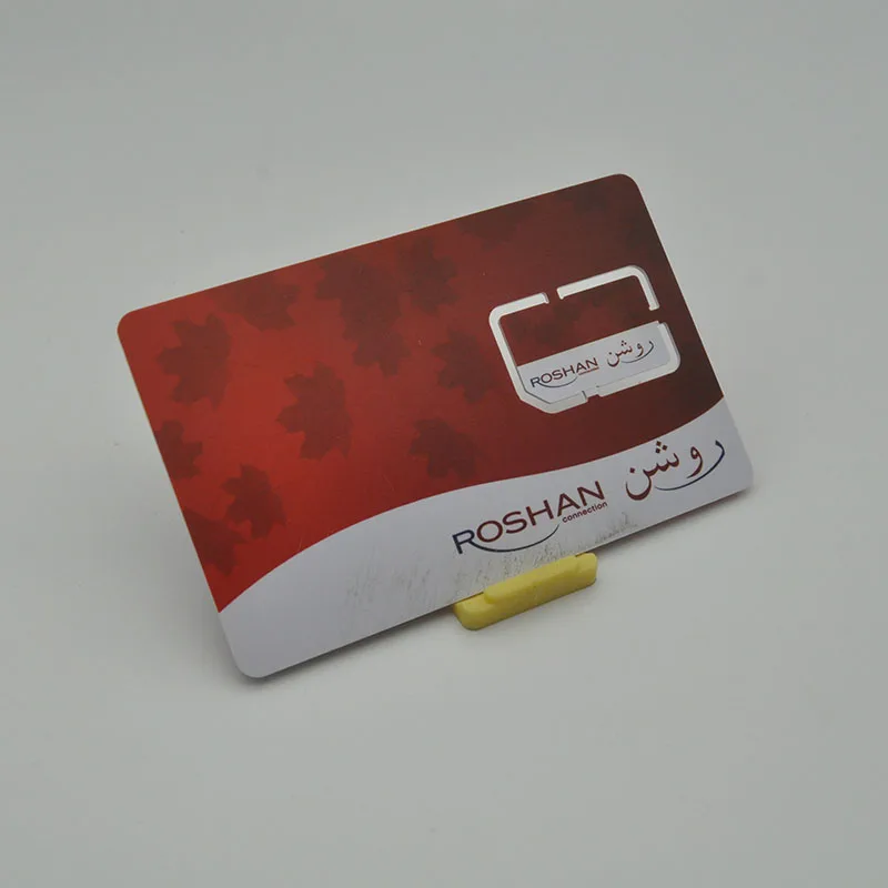 
CR80 credit card standard size round corner sim card anonymous CR80 credit card standard size round corner sim card anonymous