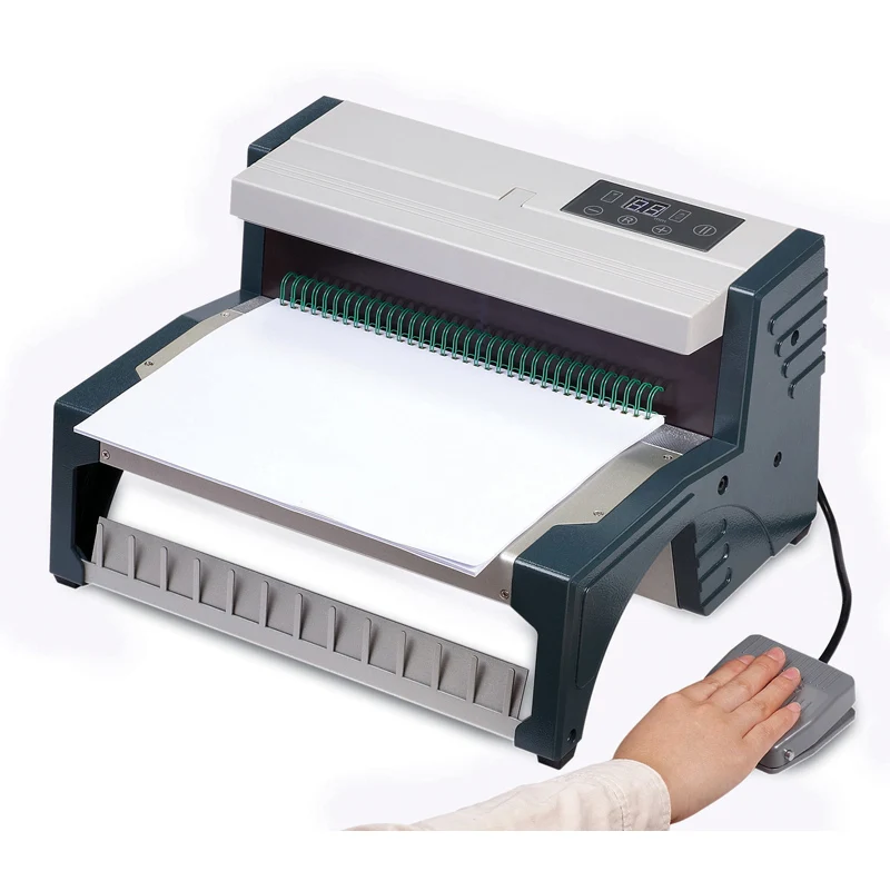 wholesale electric book binder wire binding machine wire closer