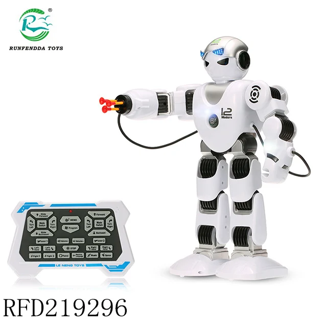 LE NENG TOYS K1 Intelligent Programmable Humaniod 2.4G Remote Control Robot With Music Dance Arm-swing Function