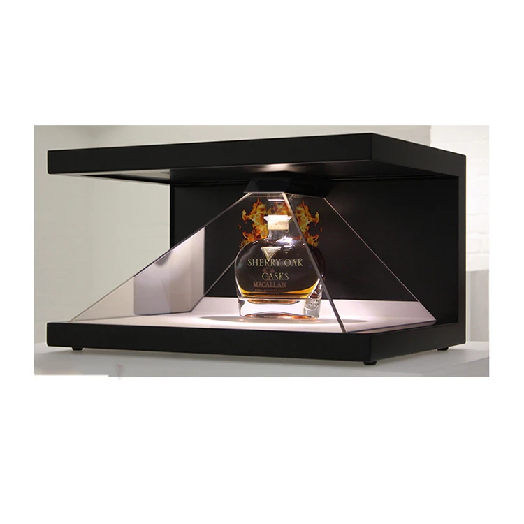 19inch Full HD Pyramid 3D Hologram Display for Advertising