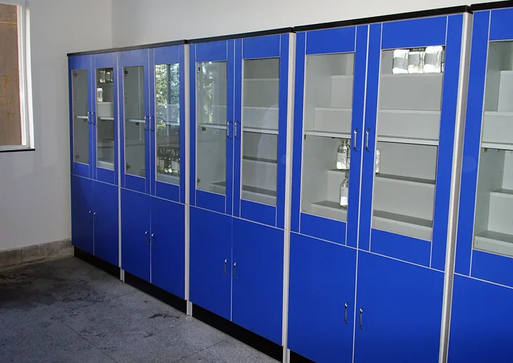 Laboratory equipment acid and alkali resistant reagent cabinet for chemical lab