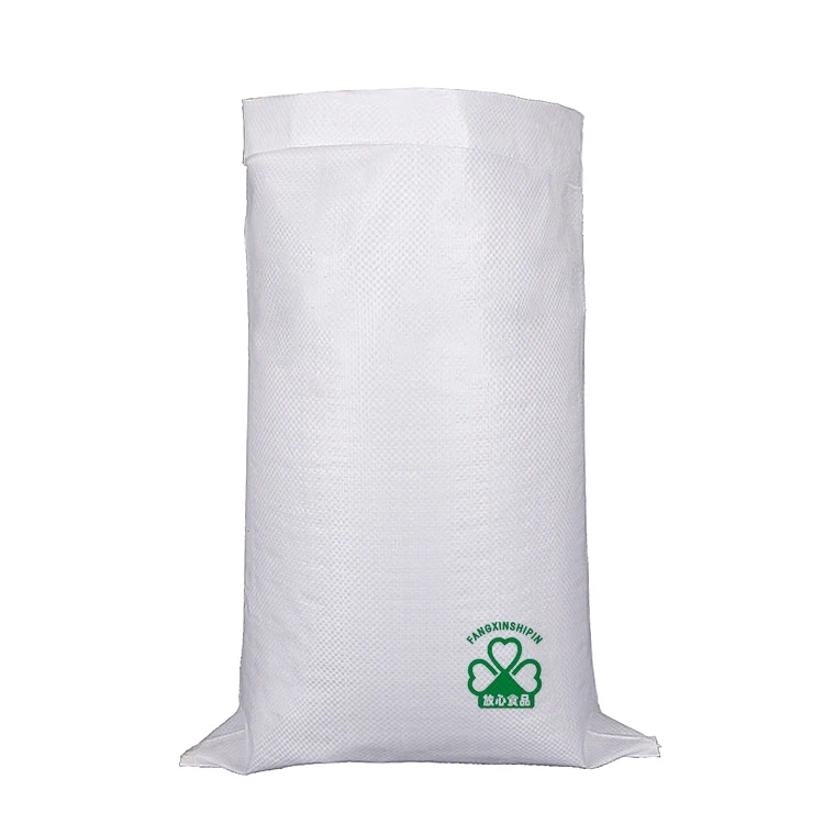 25kg 50kg BOPP Laminated rafia PP Woven Bag for rice / grain / silo / flour