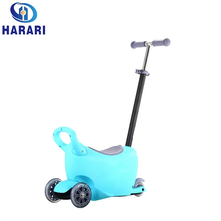 China Factory price 3 in 1 light wheel Mini kids scooter with seat