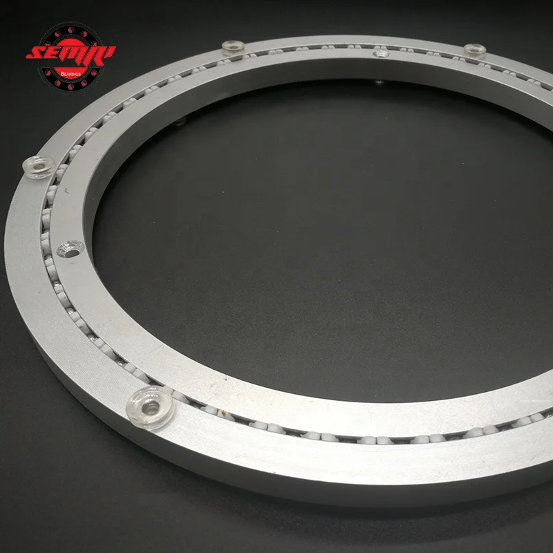 Customized 1000mm Aluminum Lazy Susan Bearing For Turn Table