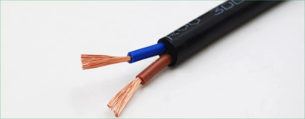 2x0.75mm2 flex power cable