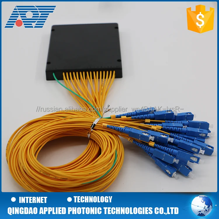  1260-1650nm ABS поле тип 1x16 1x8 1x32 1x64 SC и SM fiber optic PLC