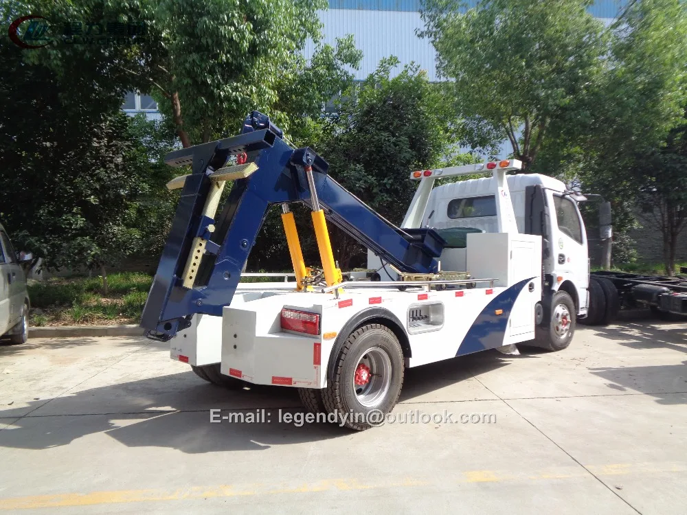 Dongfeng new model KAIPUTE right hand drive 3 tons capacity tow wrecker truck for sale