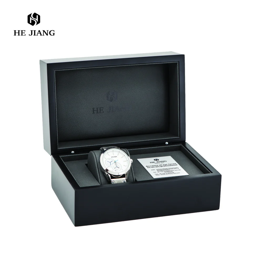 2020 Высококачественная деревянная коробка для часов, оптовая продажа от производителя