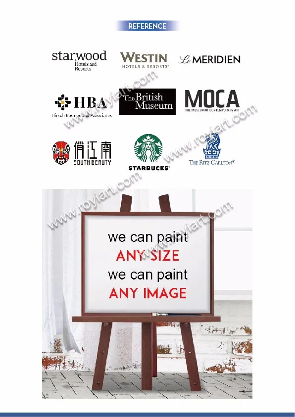 Modern wall decor black and white abstract oil painting on canvas