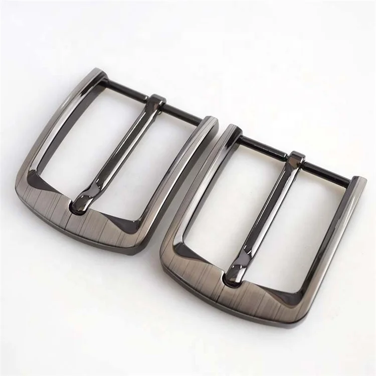 MeeTee ZK897 40mm Men Leather Belt Buckle High Quality Solid Alloy Pin Clasp Buckle for Trouser Jeans DIY Leather Waist Buckles