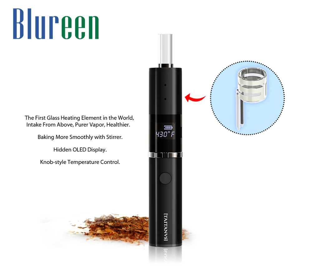 
Electronic Cigarette Smoking Mod Oem Vape Kit Dry Herb Vaporizer 