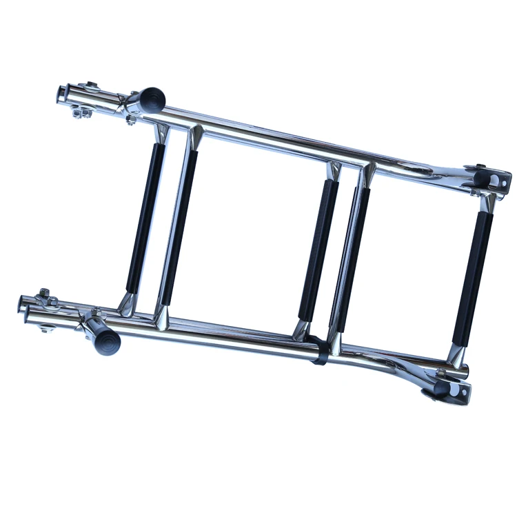 Xiamen Sunshine Marine Hot selling 5 step marine accessories steel folding ladder with best price