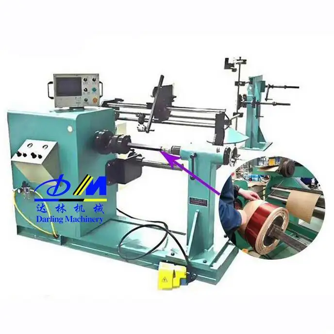 
factory direct selling GRX-100 small HV automatic transformer coil winding machine 