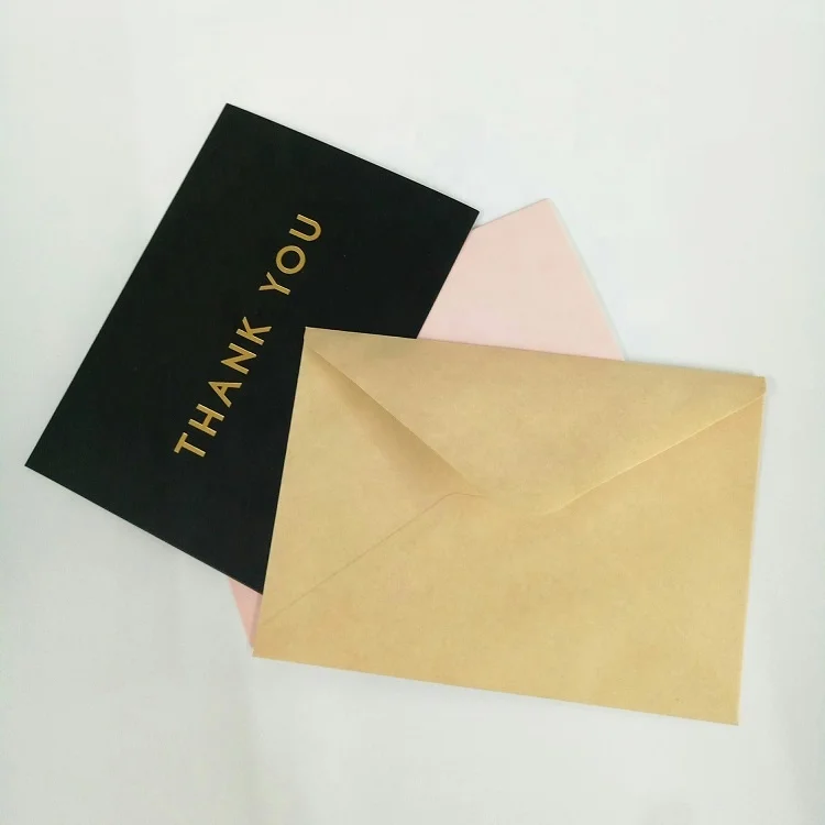 Wholesale cheap A1 Size V-Flap Photo Envelopes Kraft Paper Invitation Envelopes