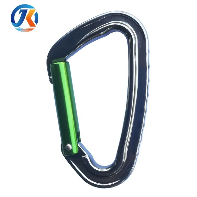 Aluminium O Shape Screw-locking Hanging Rock Climbing Carabiner