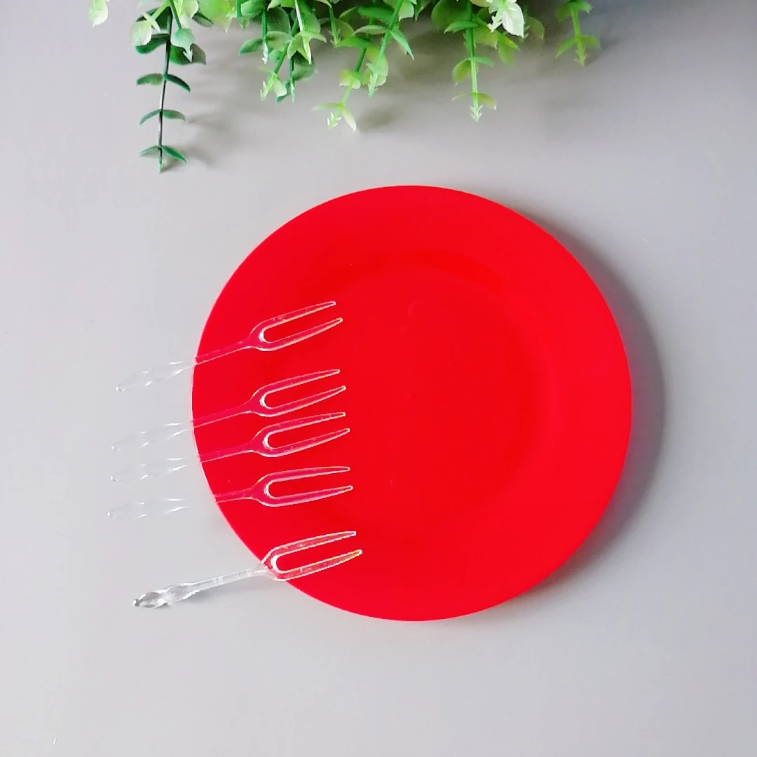 birthday cake forks mini plastic fork disposable plastic spoon and fork