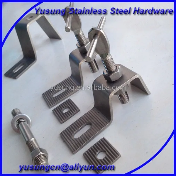 Stone Cladding Z Angle Stainless Steel