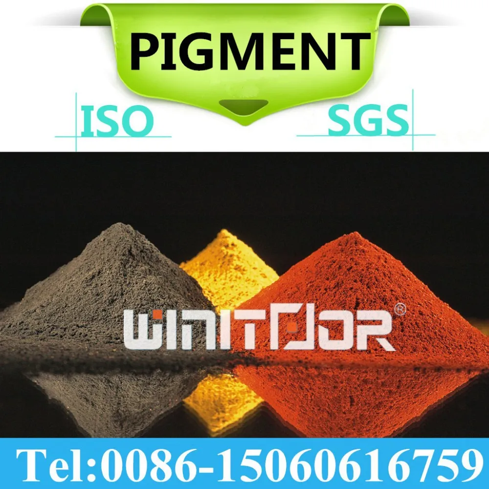 Высокого tempreture устойчив оксид железа пигмент ( оксид железа красный, оксид железа желтый, оксид железа черный )