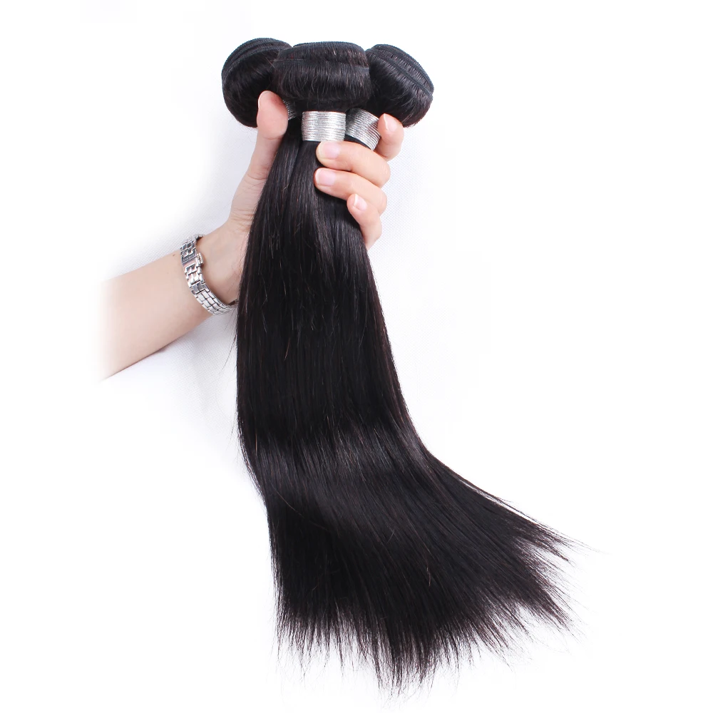 Free Sample 100% Human Hair Straight Virgin Hair Natural Hair Products