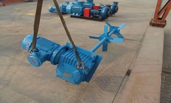 JB/W15 Mud Agitator with double impeller.,Mud solid control system Drilling equipment