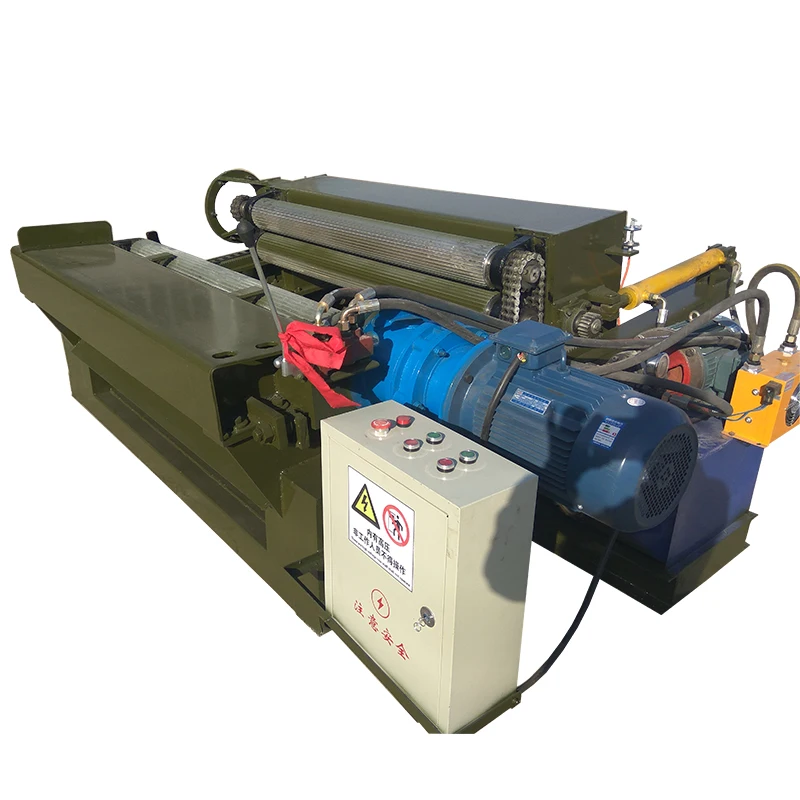 Plywood making machine rotary debarker