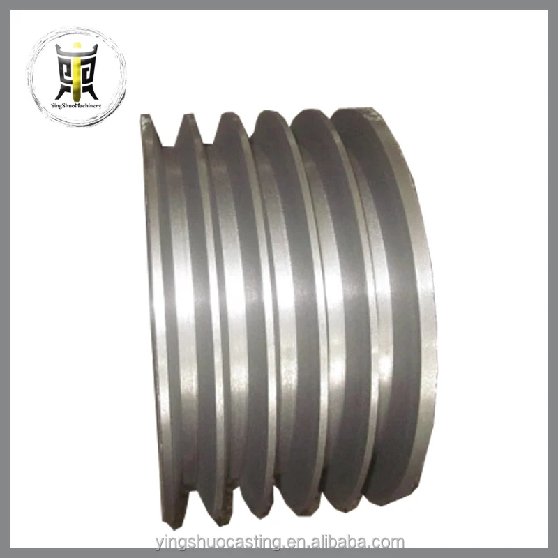 
low price custom sand casting V belt pulley 