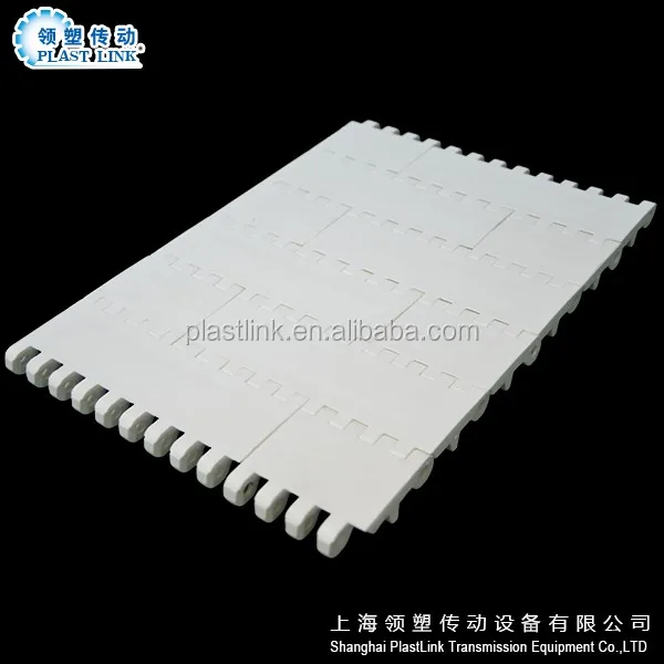 Reliable quality 800 slat top Food grade module belt conveyor belt