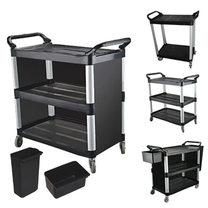 Отель Ресторан мобильный 3 яруса платформа блюдо еда официантская тележка