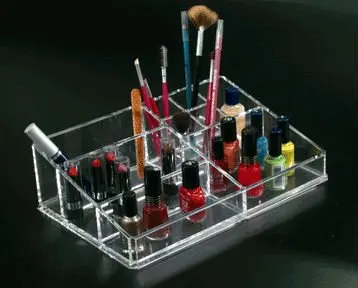 clear acrylic cosmetic