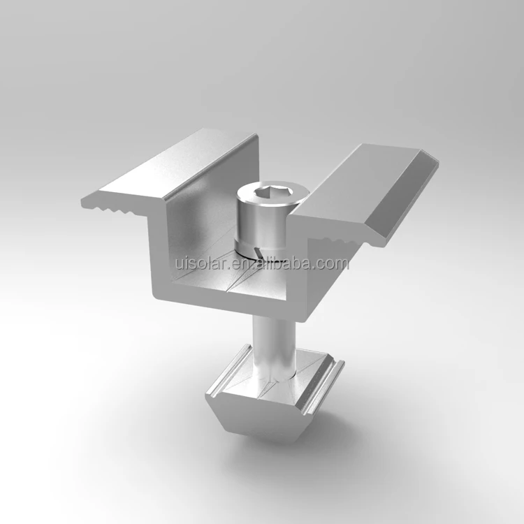 Wholesale Solar Mid Clamp Aluminum Solar Panel Clamp