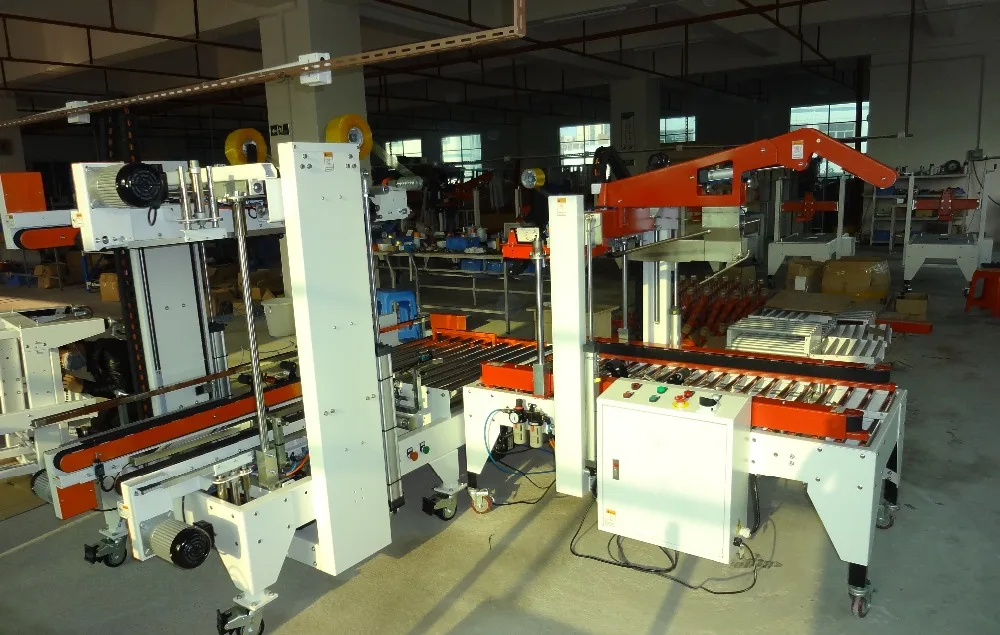 FXJ-AT5050E Fully Automatic random case sealers/taping machine