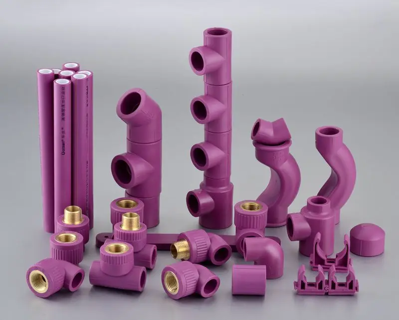 2020 high-end ppr purple high quality PPR Heavy stop valves  Donsen brand
