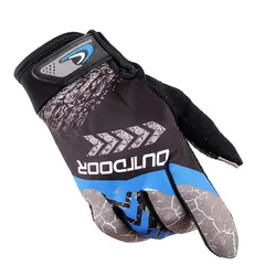 Sports Gloves Off-road Outdoor Football Training Full Finger Non-slip Fine Fleece Warm Touch Screen Thin Gloves
