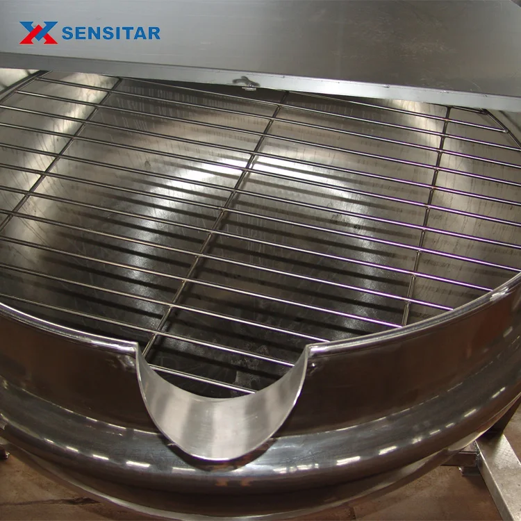 Прямая Заводская поставка, большой Электрический паровой горшок из нержавеющей стали 600 л с двойным слоем