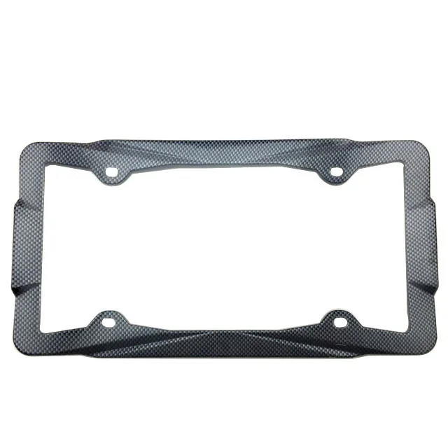 Изготовлен под заказ, рамка для номерного знака с рельефным поднятым логотипом, оптовая продажа, использование пластика, алюминия