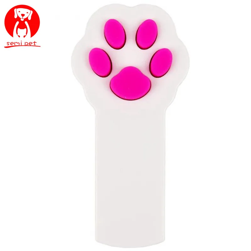 New Creative Cat Stick Toy Footprints Paw Print Cat Supplies Led Infrared Laser Funny Cat Pen