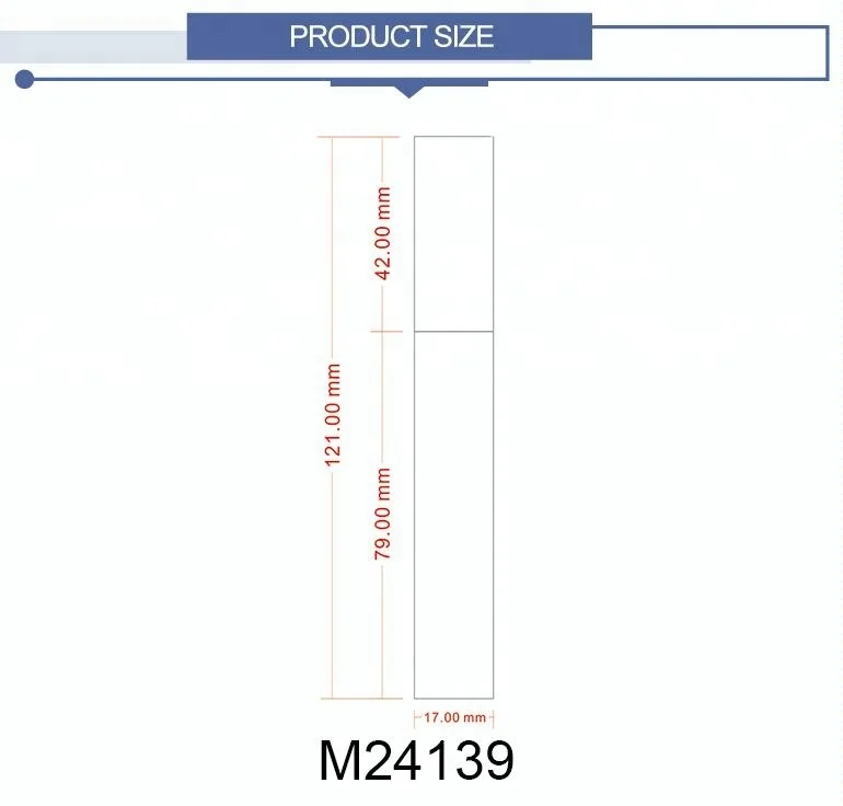 
Custom cosmetic packaging mascara container case tube empty mascara bottle with unique design 