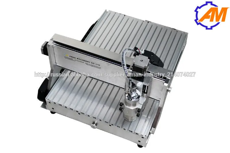 Фрезерный станок с ЧПУ, AMAN 6040 800W wood plastic cnc router