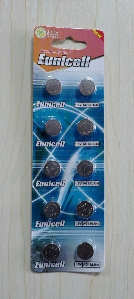 0% Hg Pb AG7 1.5v Alkaline Button Cell Battery AG7 LR927 Coin Type Batteries