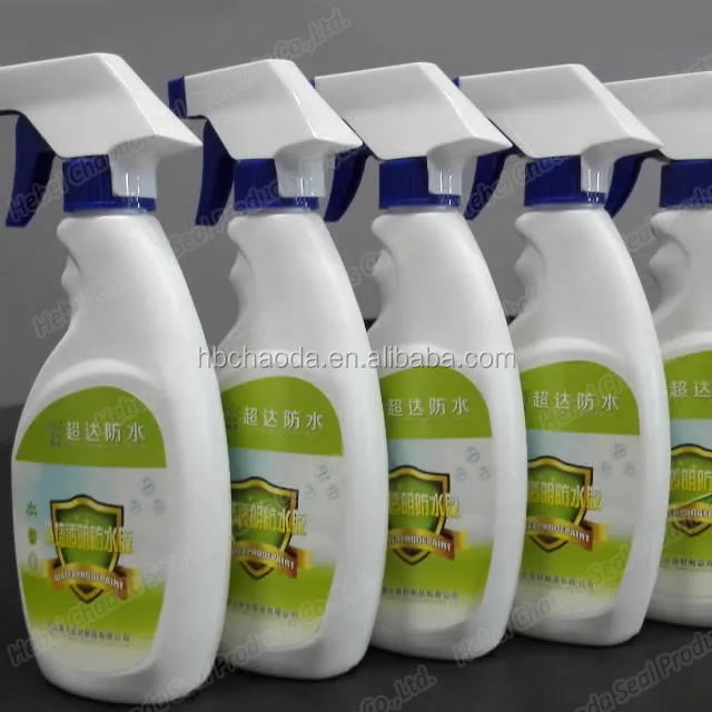 Transparent waterproof coating for exterior wall and basement