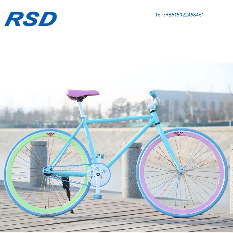 CE standard Single speed fixie bike 700CC aluminium bicycle 26 inch fixed gear bike