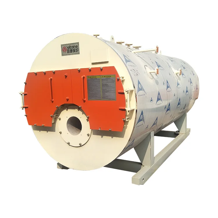 1mw 2000kg/h 3-pass Diesel Oil Gas LPG Fired Hot Water Boilers Price in China for Hotel Hospital