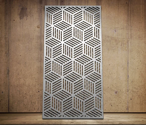 Decorative Laser Cut Screen Metal Screen Outdoor Privacy Panels