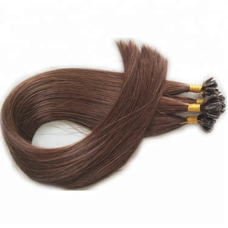 1g strand all colors goo quality human nail tip keratin hair extension