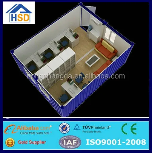 alibaba supplier prebuilt modular shipping iso container frames