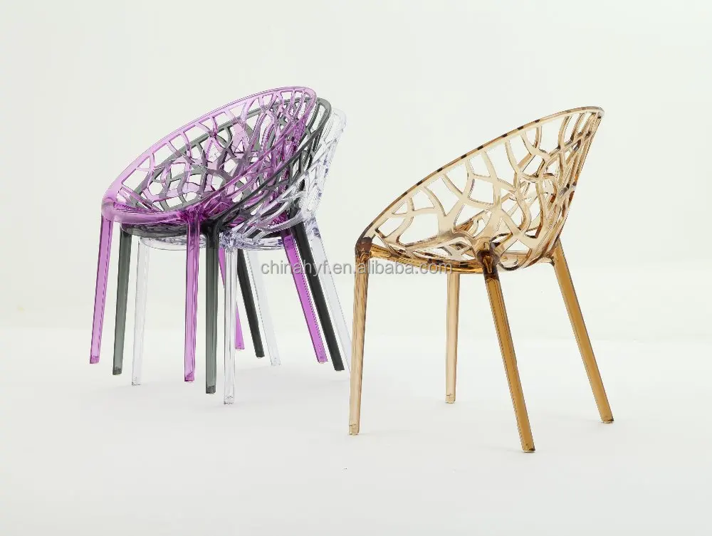 
Hot sale High quality Plastic vegetal dinning chair PC-104A 